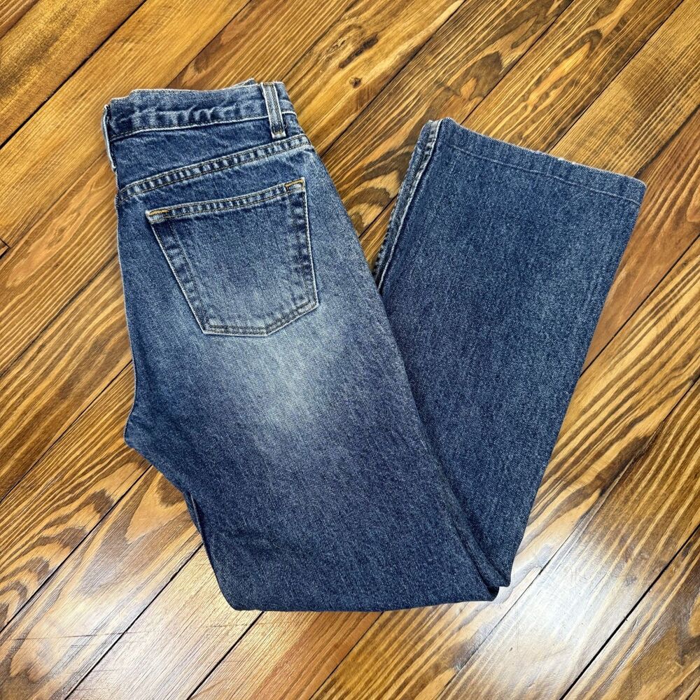 Gap Y2K Low-Mid Rise Flare Jeans 100% Cotton | Tagged 2R, ~28x27